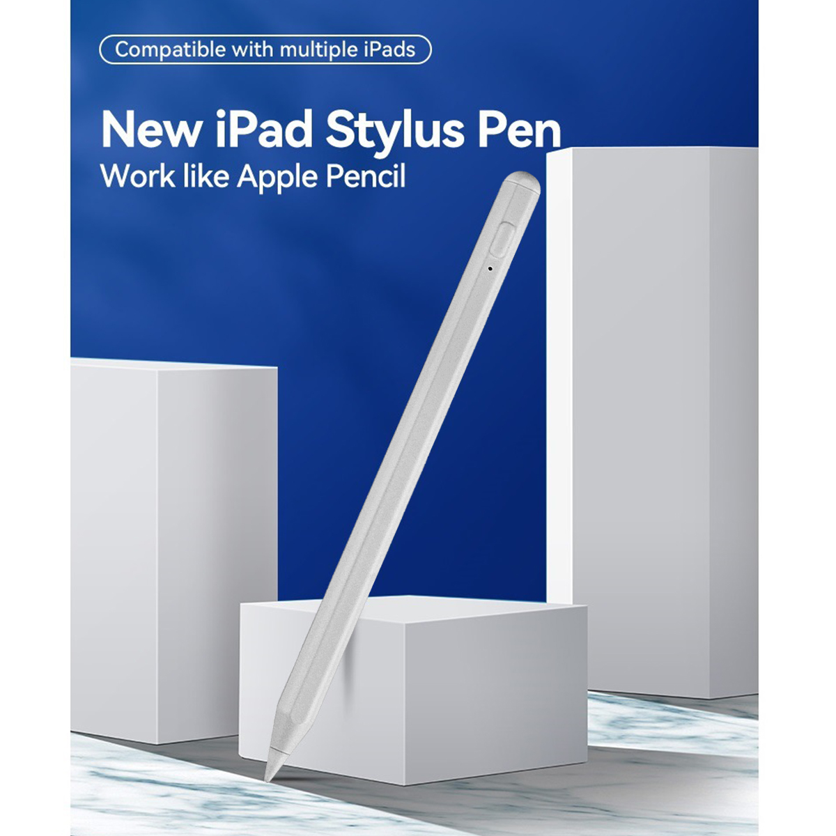 For Apple Pencil iPad 9/8/7/6th Gen, Air 5/4/3, iPad Pro