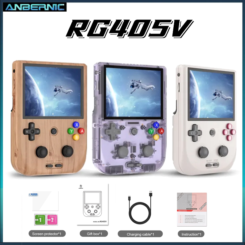 Anbernic RG405V Handheld Game Console 4'' Touch Screen Android12  Somatosensory Gyroscope Streaming Retro Game Console Kid's Gift - My  WordPress