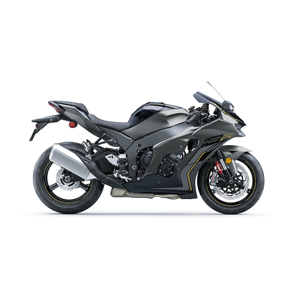 FU Injection Matte Gray Fairing Fit for Kawasaki Ninja 2021