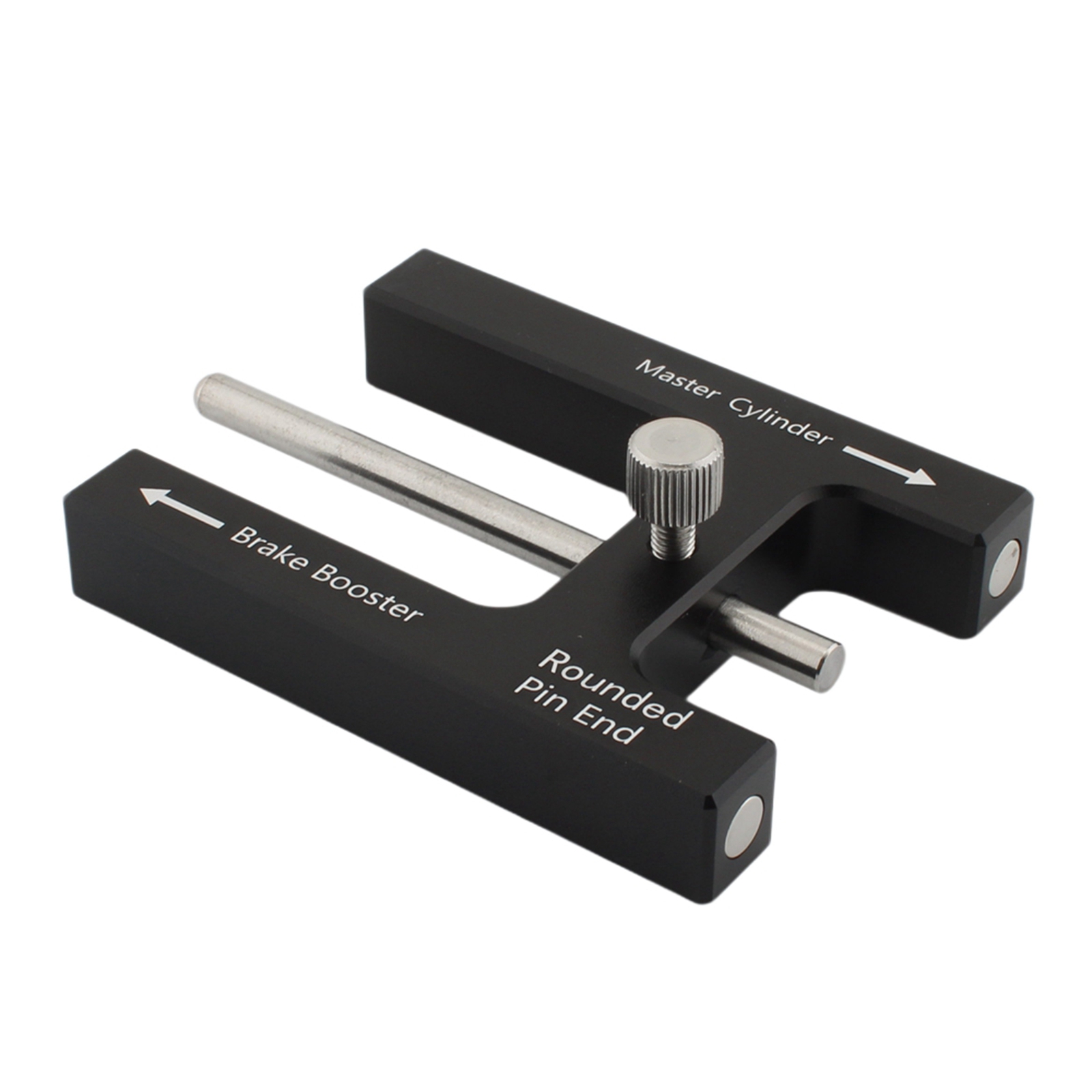 Aluminum Car Brake Booster Adjustment Tool With Magnet - Master Cylinder Push Rod Length Gauge For SUV, Truck, RV & Most Vehicles