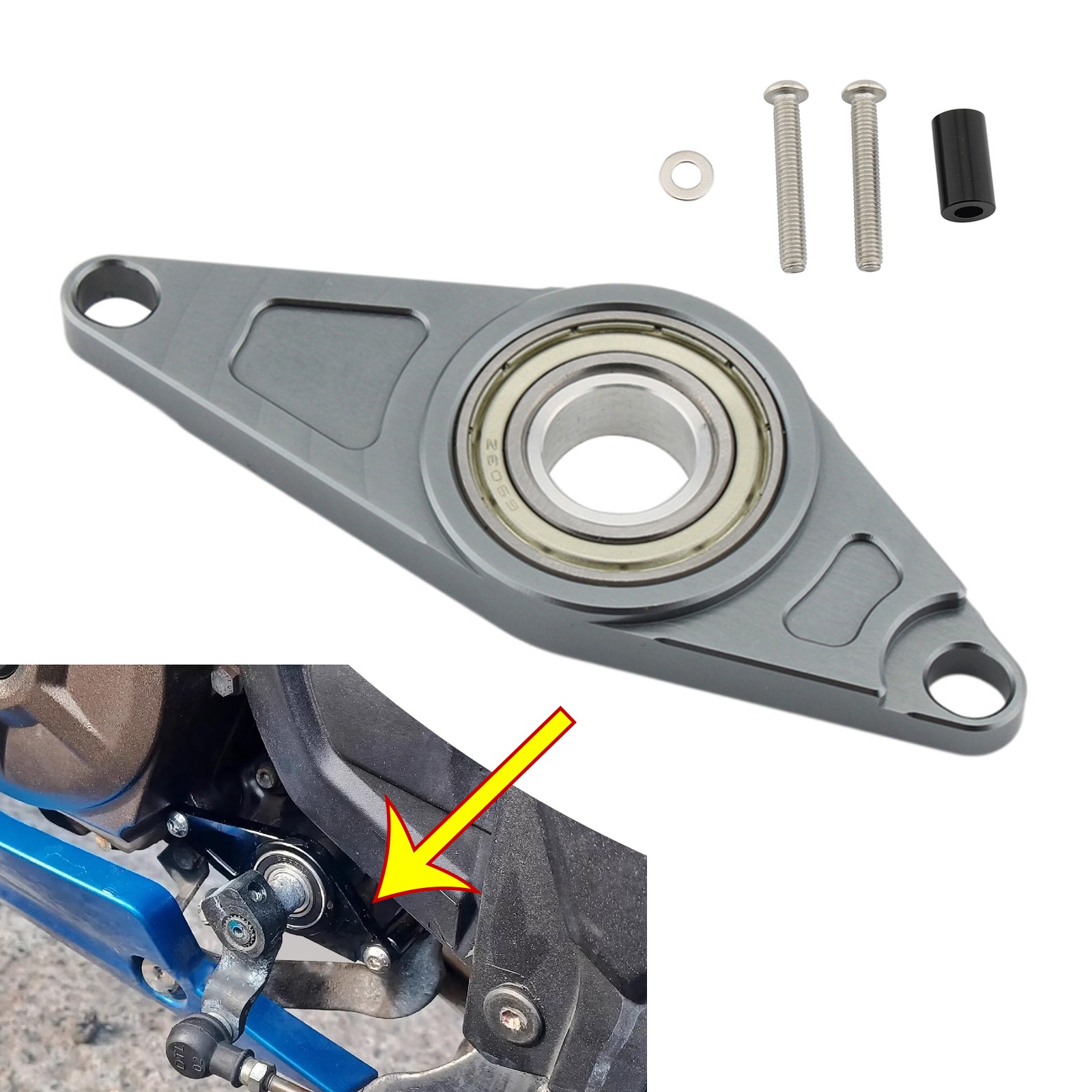 Fit Suzuki GIXXER SF250 20＋ Titanium Shifter Stabilizer Gear