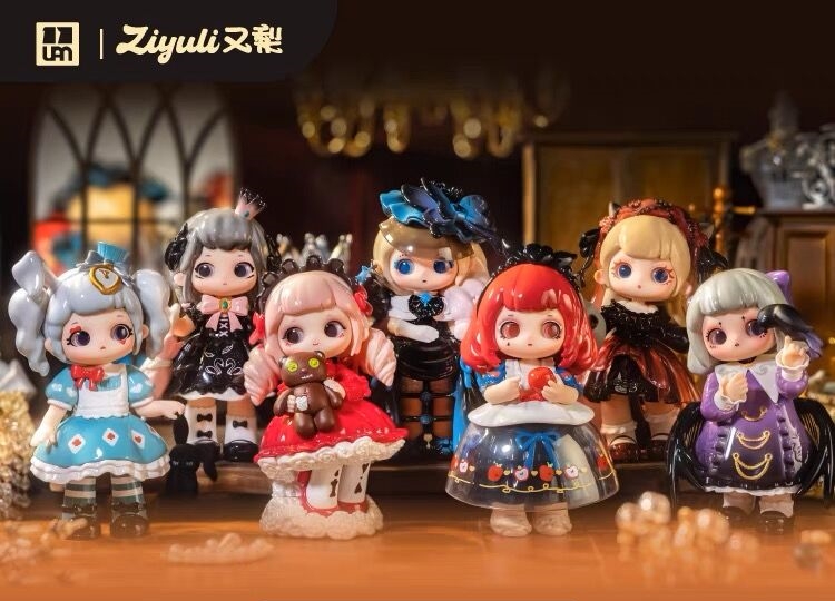 スケールモデル 新作 Toycity Ziyuli Dark Fairy Tale Series Blind Box Confirmed ゲームキャラクター