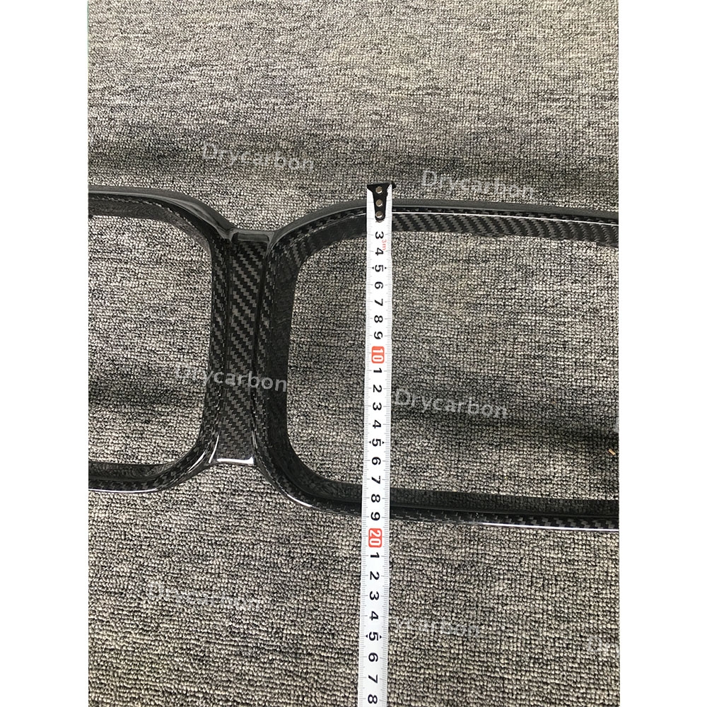 Grille de points de vente calandre de pare choc avant en fibre de carbone sèche pour BMW Série 2 F87 M2C 2019-2021