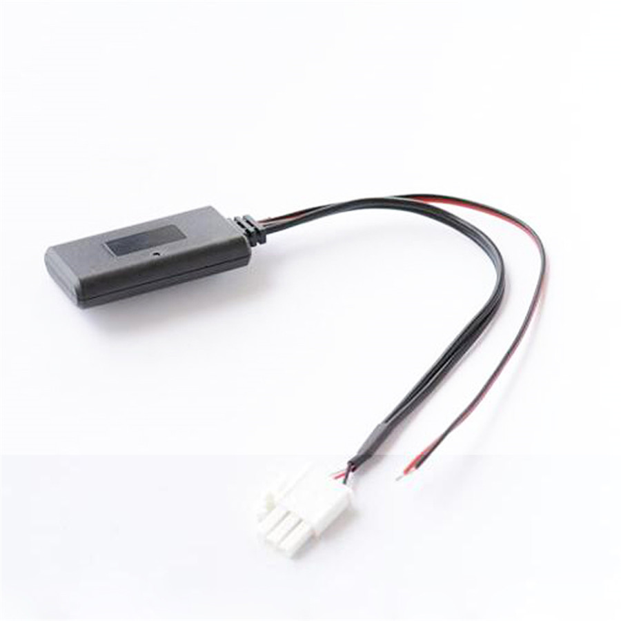 Motorcycle 3-Pin Audio Bluetooth AUX Cable Adapter for Honda