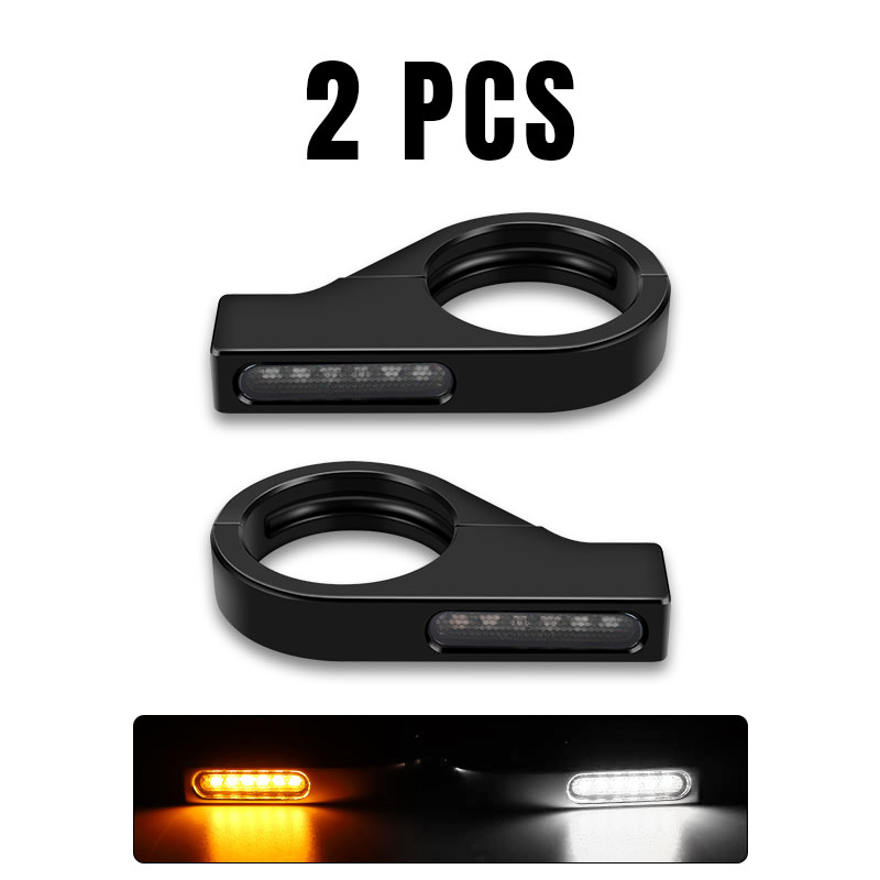 Motorcycle Turn Signal Light Bracket, 2PCS Universal Martinique