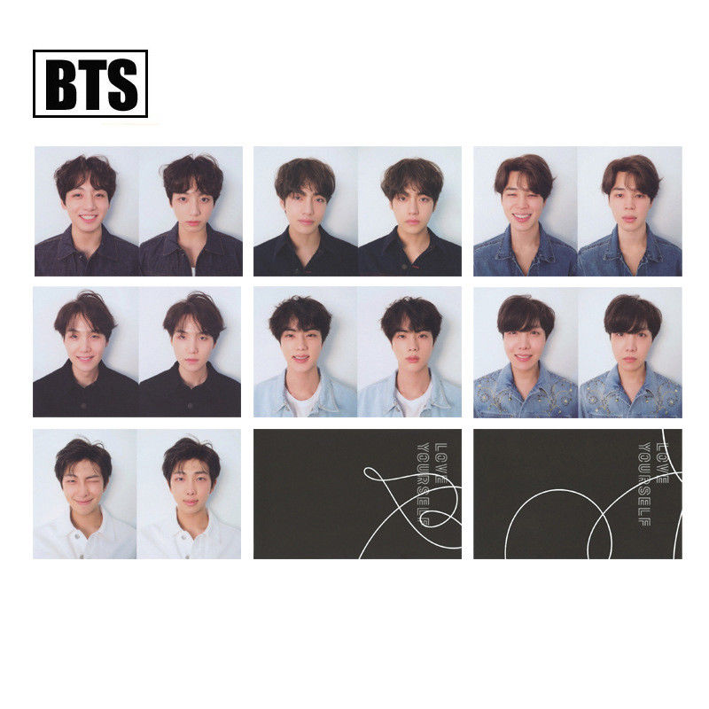 Youpop For KPOP BTS Bangtan Boys Album LOMO Cards Paper Photo Card HD