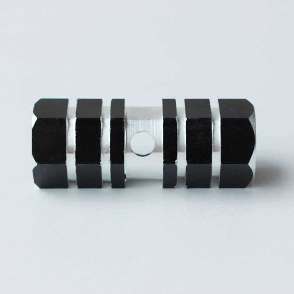 Silver Durable Aluminum 3//8/" Foot Pegs Axle for Fixed Gear Bike Bicycle 2 PCS