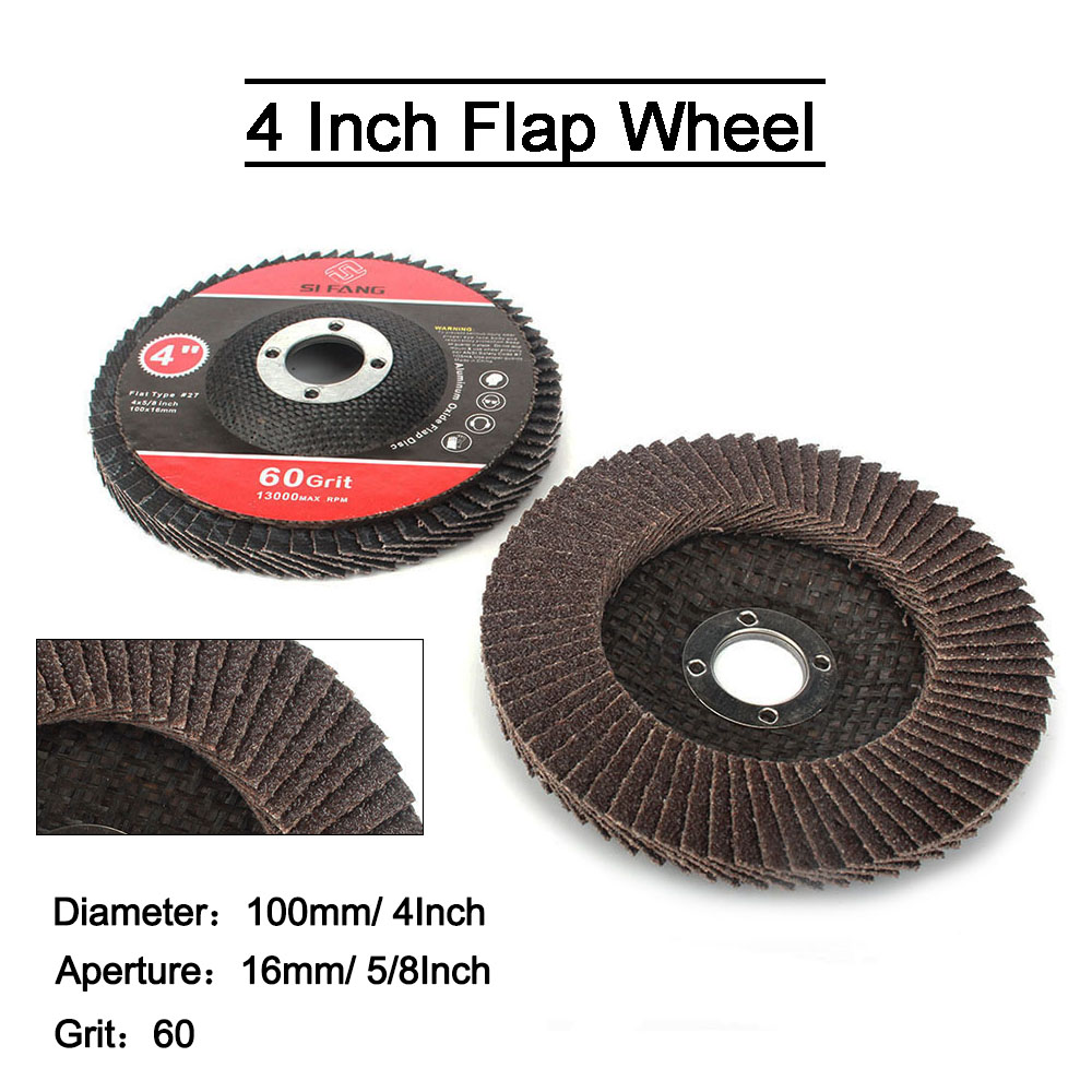 Accessories Sanding Disc Equipment Threaded 60 Grit Flap Wheels Type R