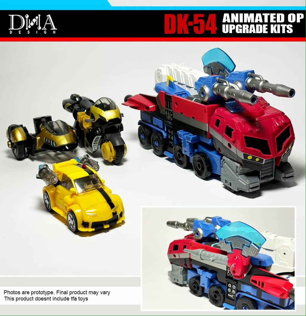 DNA DK-54 Upgrade Kit For Legacy United 08 Animated Universe OP 