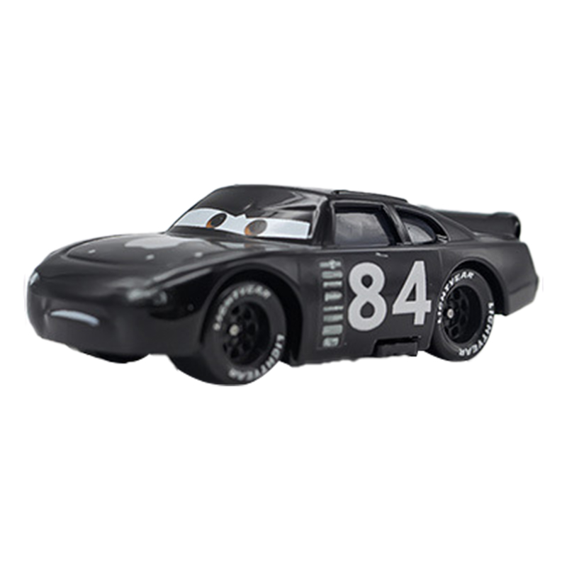1-2Pcs Disney Pixar Car Black Apple Mack Hauler Truck+NO.84 Car