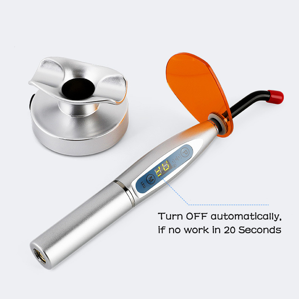 Dental Wireless Cordless LED Curing Light Lamp - 2300mW Clinic Grade