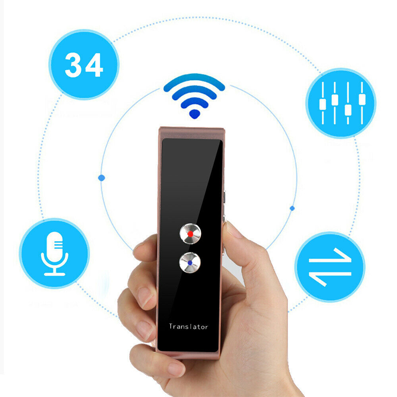 Tragbare Muama Enence Smart Instant Echtzeit-Sprach 34 Sprachen Übersetzer DE | eBay