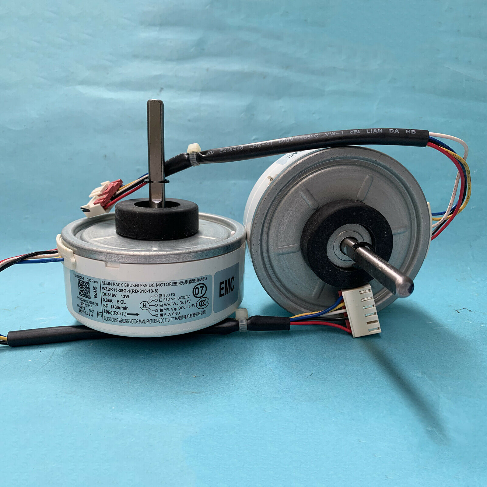 For Midea Air Conditioning Motor 13W 20W WZDK20-38G ZKFP-20-8-6 DC