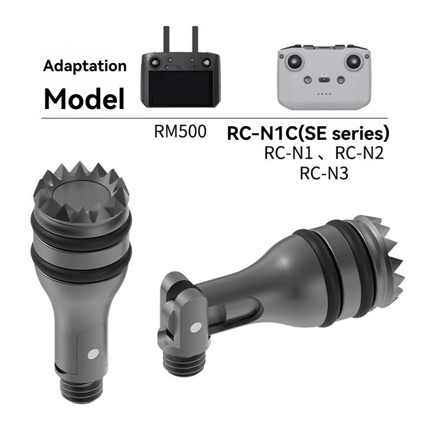 RiToEasysports Bâtons de contrôleur de drone, bascule de pouce réglable en alliage d'aluminium avec design ergonomique antidérapant, pour télécommande