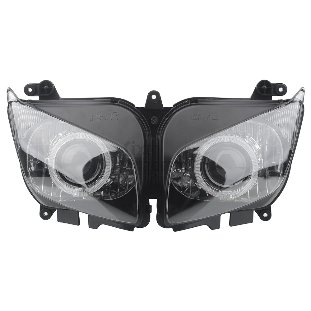 Yamaha FZ1 FZ-1S Fazer Fully Assembly Headlight Blue Angel Eyes