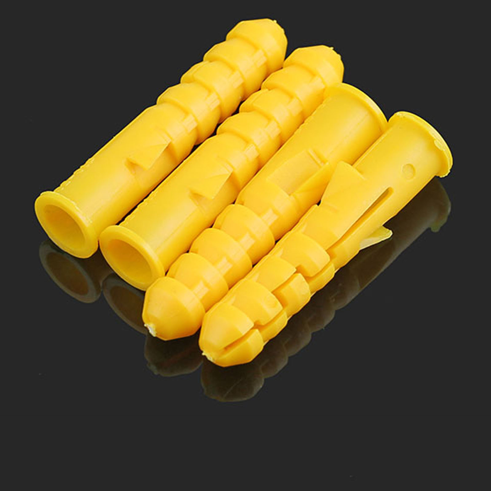 Plastic Expansion Pipe Anchors Rubber Stopper Wall Plug Expander Screw ...