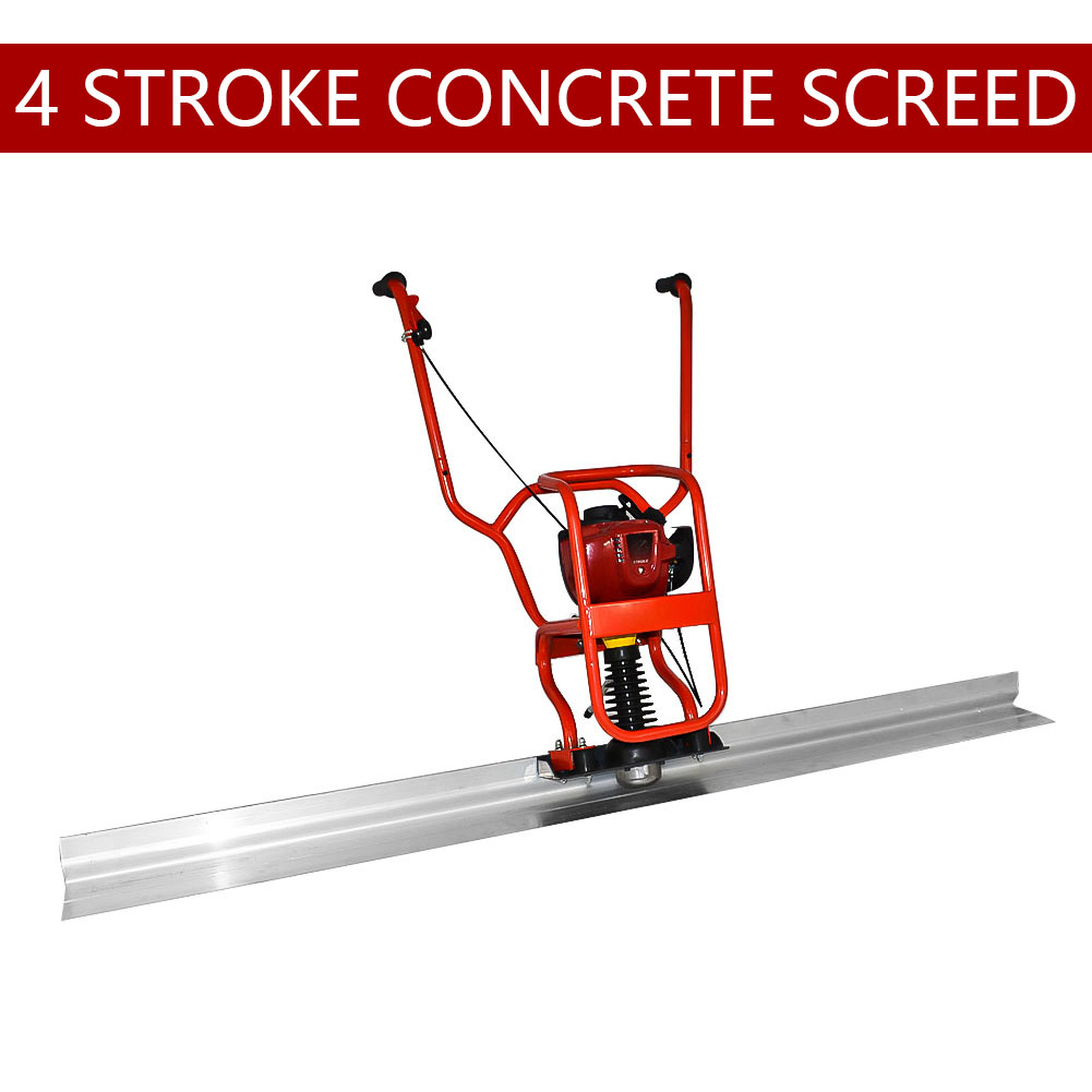4 Stroke Gas Power Concrete Surface Vibratory Leveling Screed 6.56