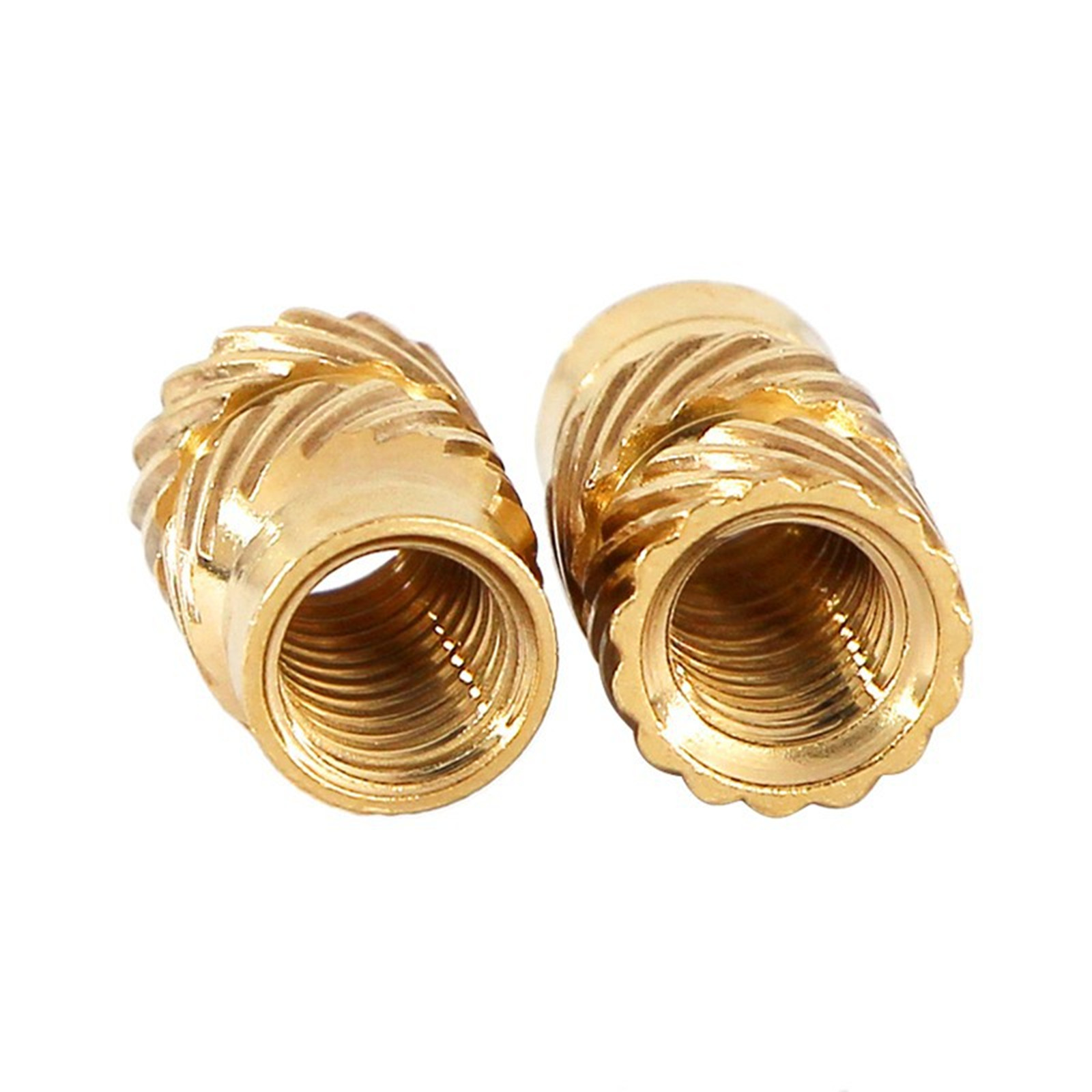FullFun M2 M3 M4 M5 M6 (200pcs) Brass Threaded Inserts, Heat Set Insert