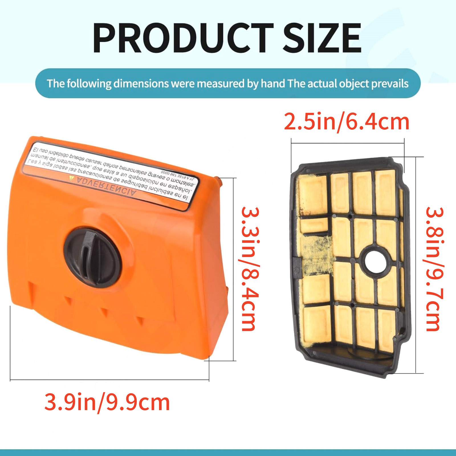 New 1137-140-1903 Chainsaw Air Filter Cover Kit For Stihl MS193T