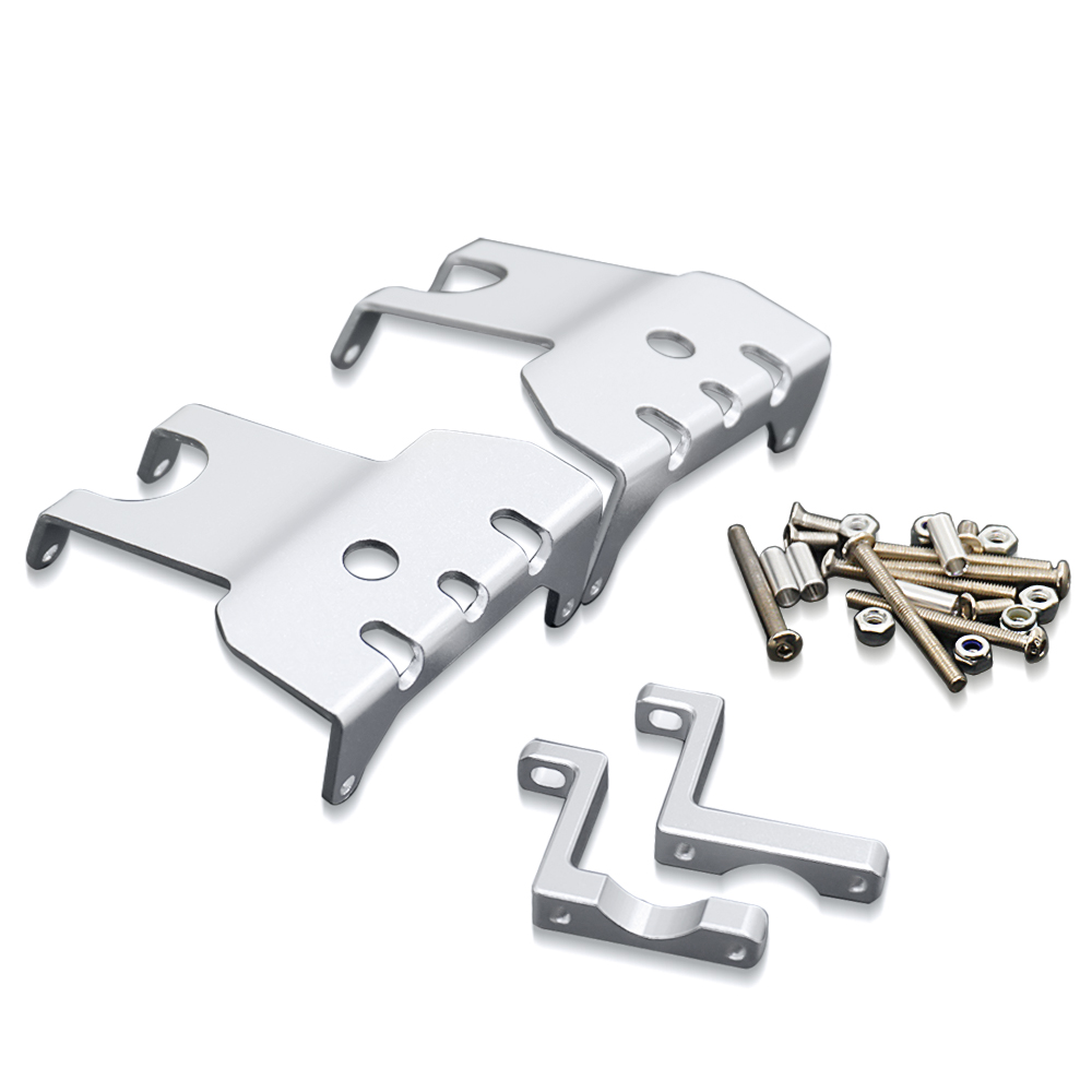 axial wraith アルミパーツ 2pcs Aluminum Metal Skid Plate For Axial Wraith 90048 1/10