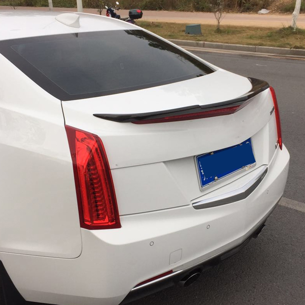 For 2014 2015 2016-2019 Cadillac ATS Carbon Fiber Rear Trunk