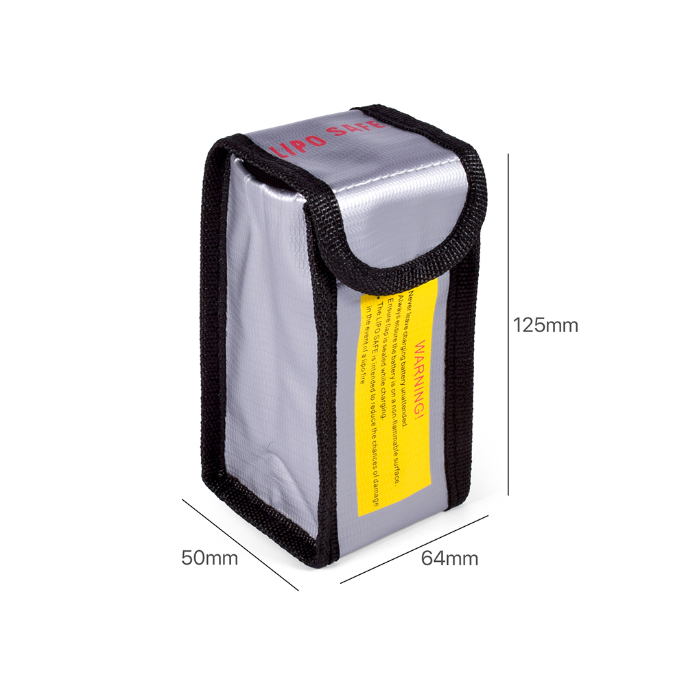 Sacs Ignifuges Pour Batteries LiPo - Lot De 2, Résistants à La Chaleur, Pour Stockage Et Transport Sécurisé - 11