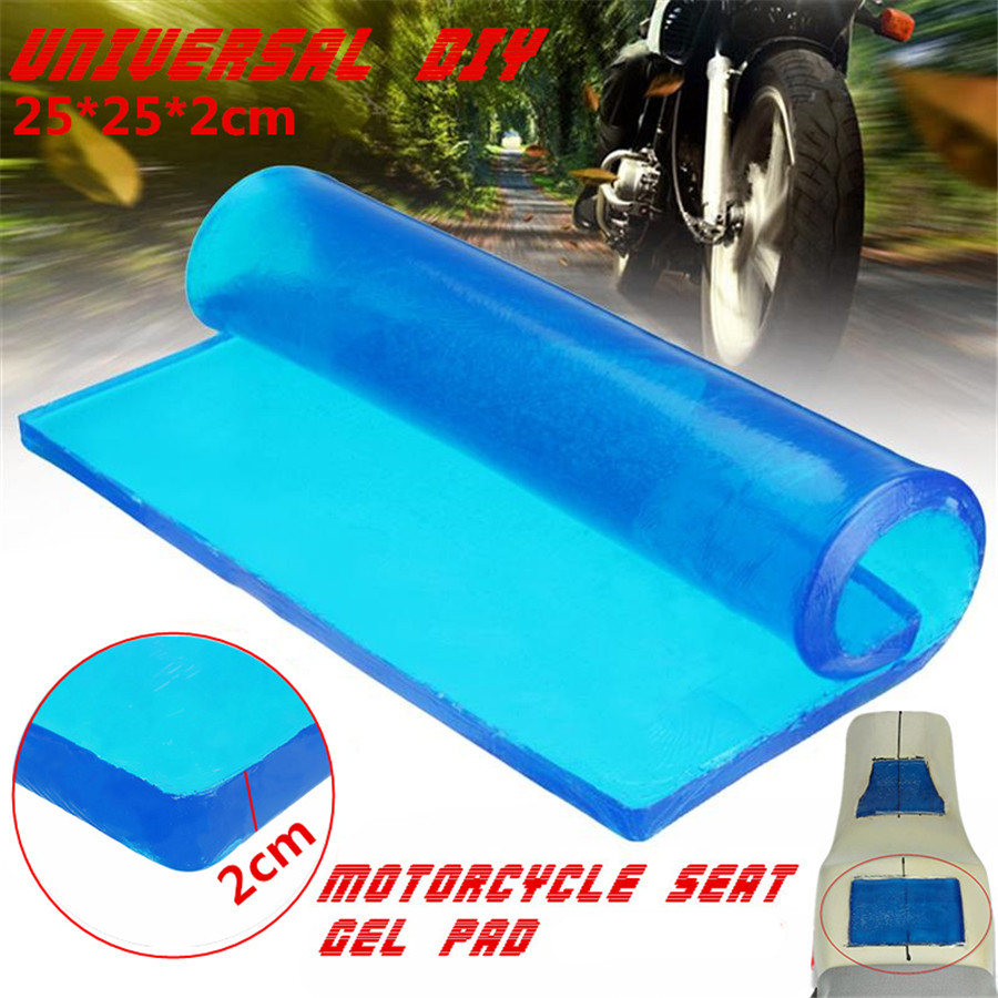 2cm Thickness Motorcycle Seat Gel Pad Polyurethane Elastic Fiber