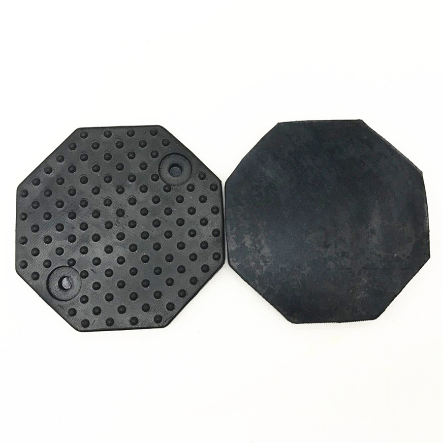 4Pcs/Set Car Lift Accessories Heavy Duty Octagon Rubber Arm Pads Black