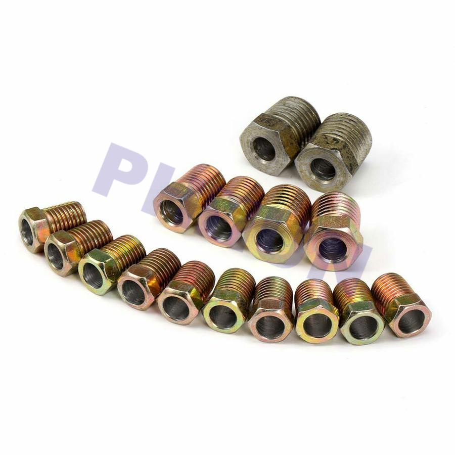 1/4 INCH Steel Nickel Copper Brake Line Tubing Kit 25 FT Oil Tube w