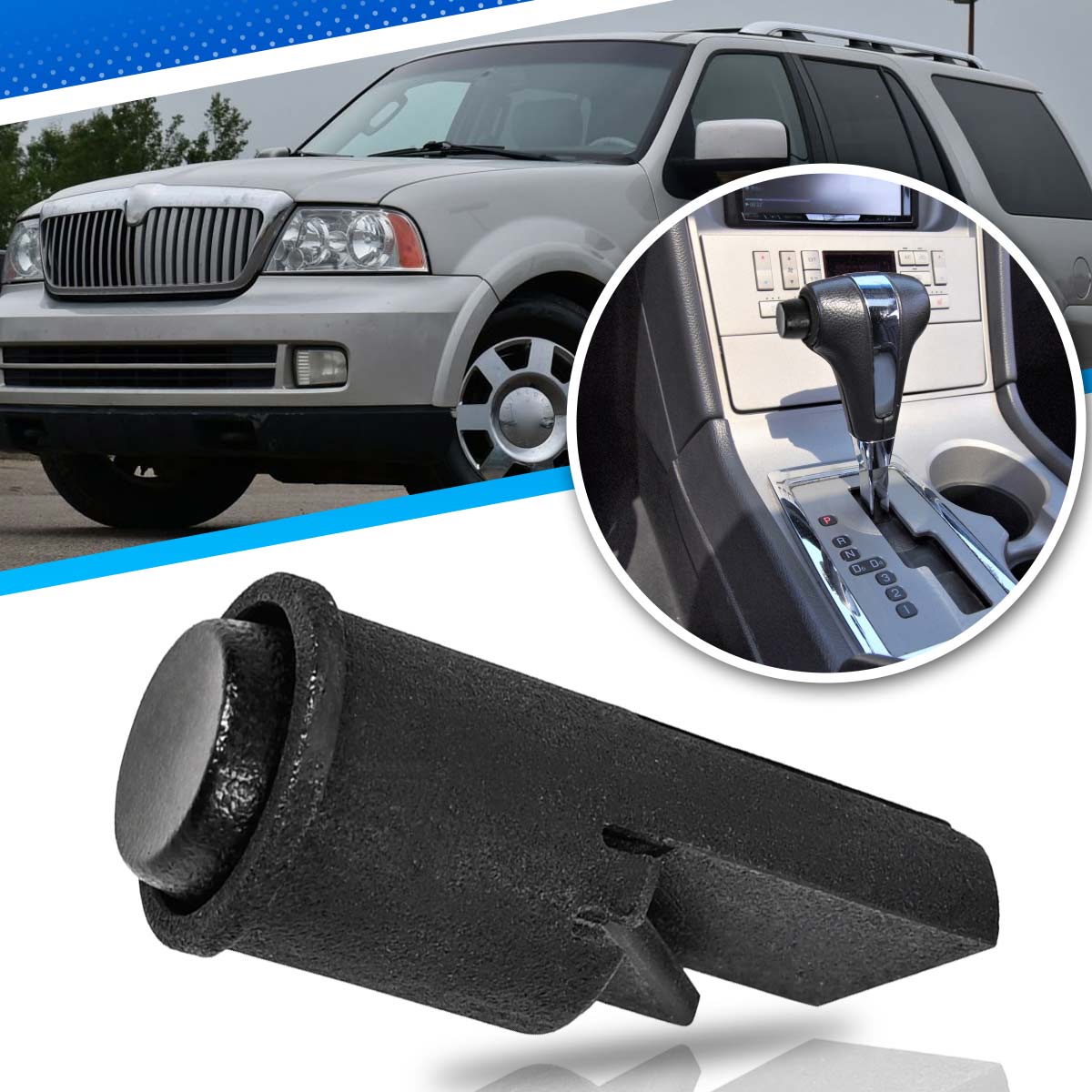 05-06 For Lincoln Navigator Shifter Selector Button Full Assembly