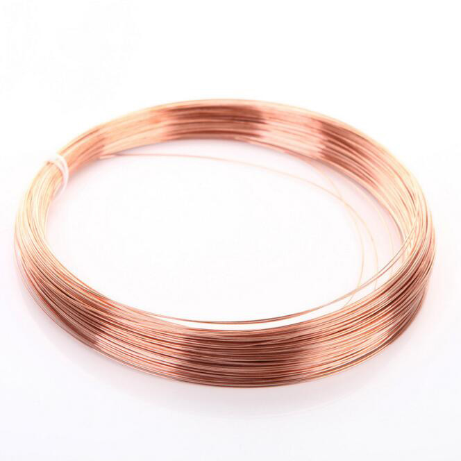 1/3/5Meters Pure Copper Bare Wire T2 Cu Round Solid Line Select Dia 0.5mm-3mm