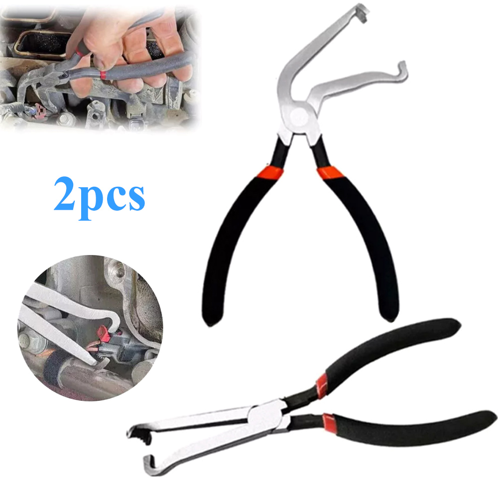 2pcs/Set Metal Automotive Electrical Plug Electrical Disconnect Pliers For Car