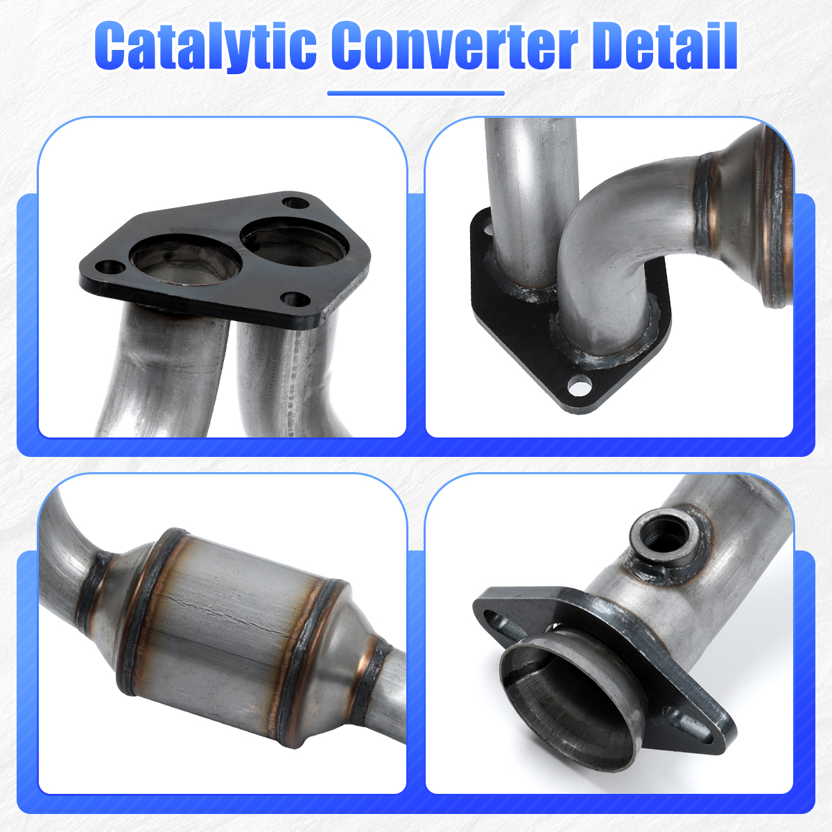 thumbnail image 2 of Front Catalytic Converter For 1998-2000 Ford Ranger – 3.0L & 4.0L – EPA Certified – Exhaust Guyz 2 of 5