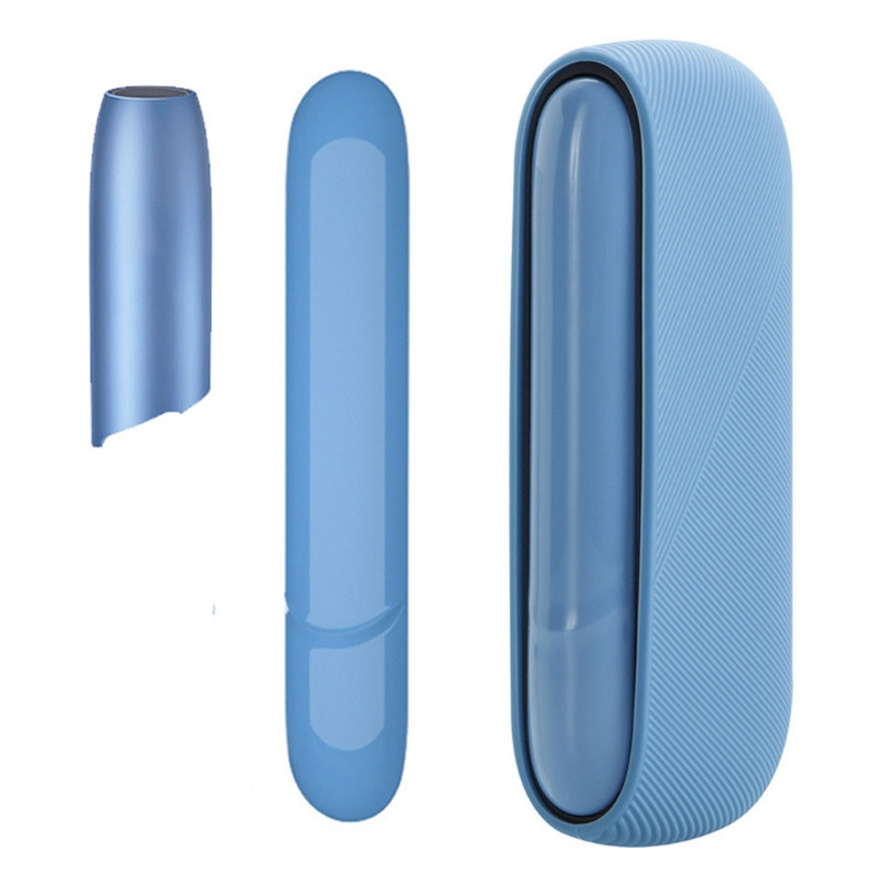 Silicone Case + Magnetic Cap Cover for IQOS 3 Duo Protective Cover Soft  Slim