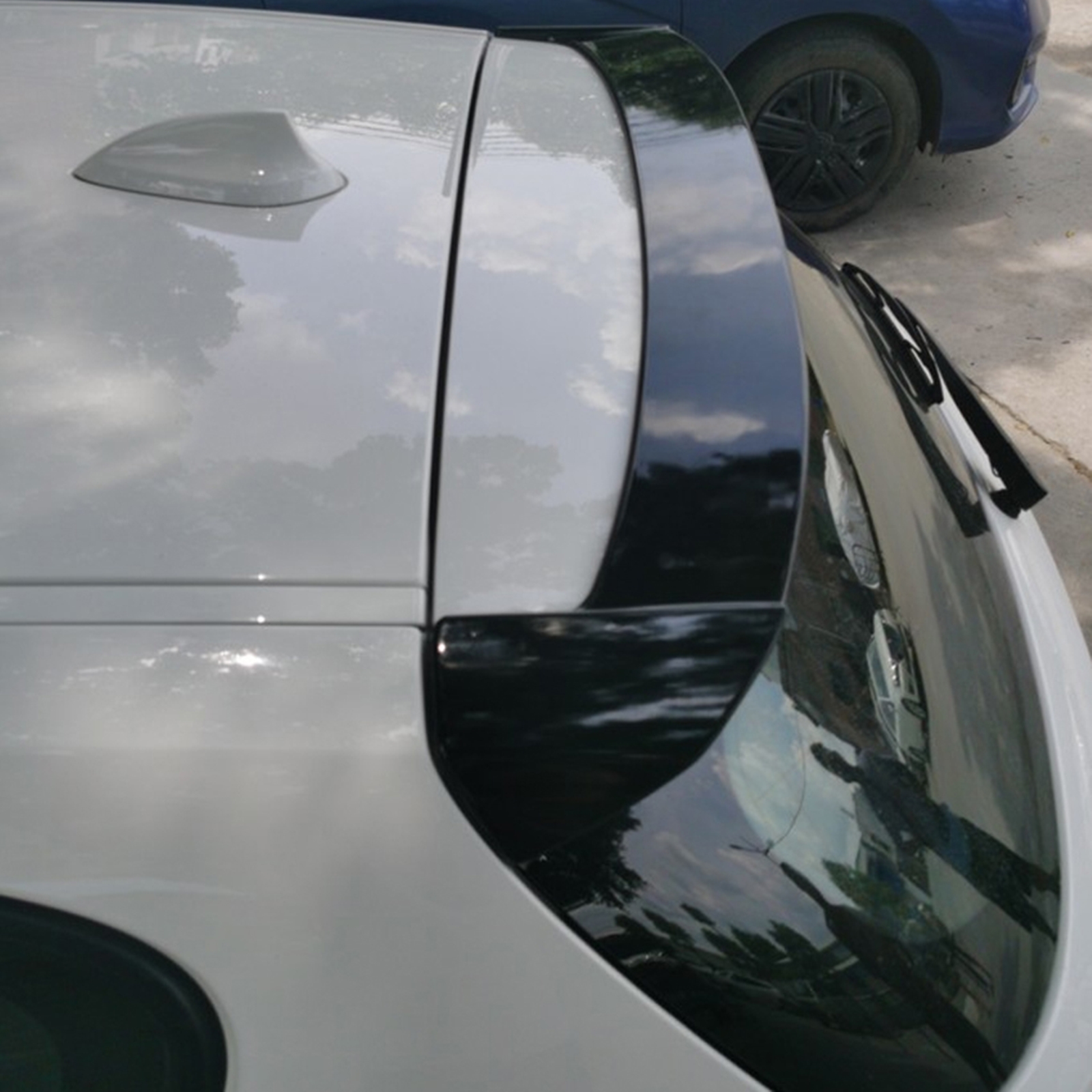 Black Rear Roof Trunk Spoiler Lip Wing For BMW E87 E81 118i 120i