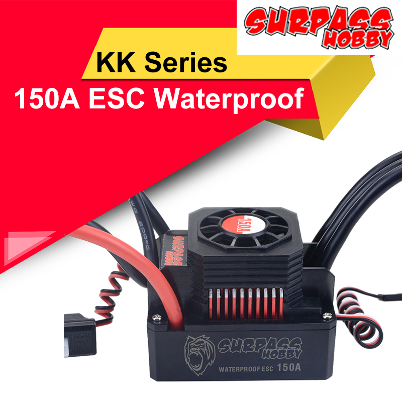 SURPASS HOBBY KK 150A ESC Waterproof Controller For 1/8 RC