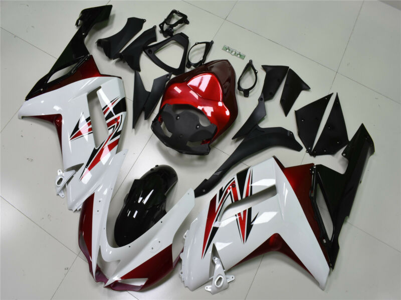 Left & Right Side Fairing For Kawasaki 00-02 Ninja ZX-6R #12960