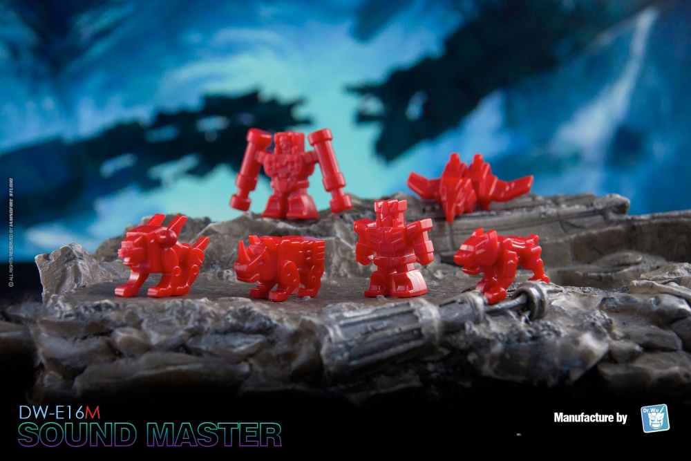 IN STOCK! DR. WU DW-E02D MONITOR&DW-E16D SOUND MASTER MINI ROBOTS