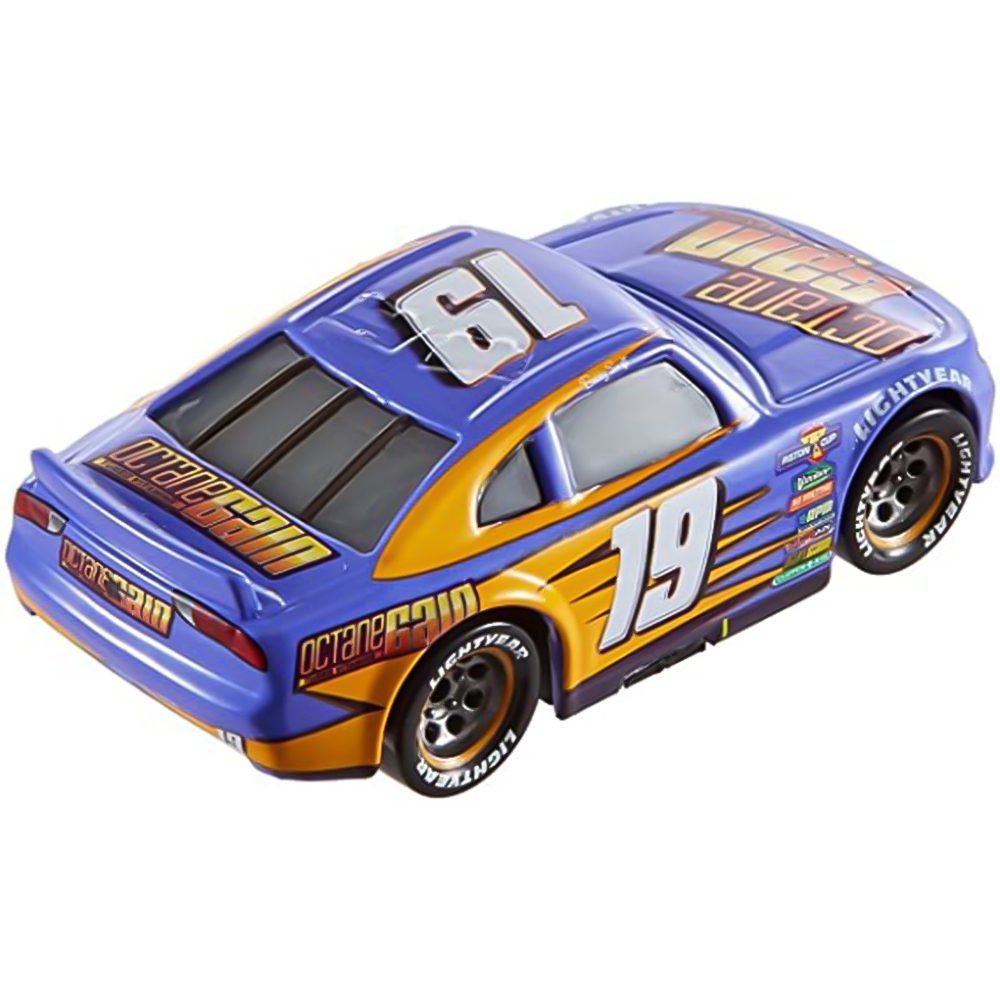 Disney Pixar Cars No.19 Bobby Swift Racer 1:55 Diecast Model