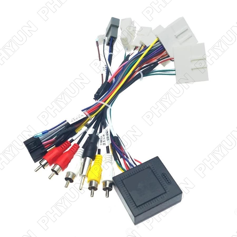 YCJB Power Cable Adapter Canbus For Europe 2005-2011 H-onda Civic Custom Android Radio Navigation Maintains Original Function Information On Small Screens In Car