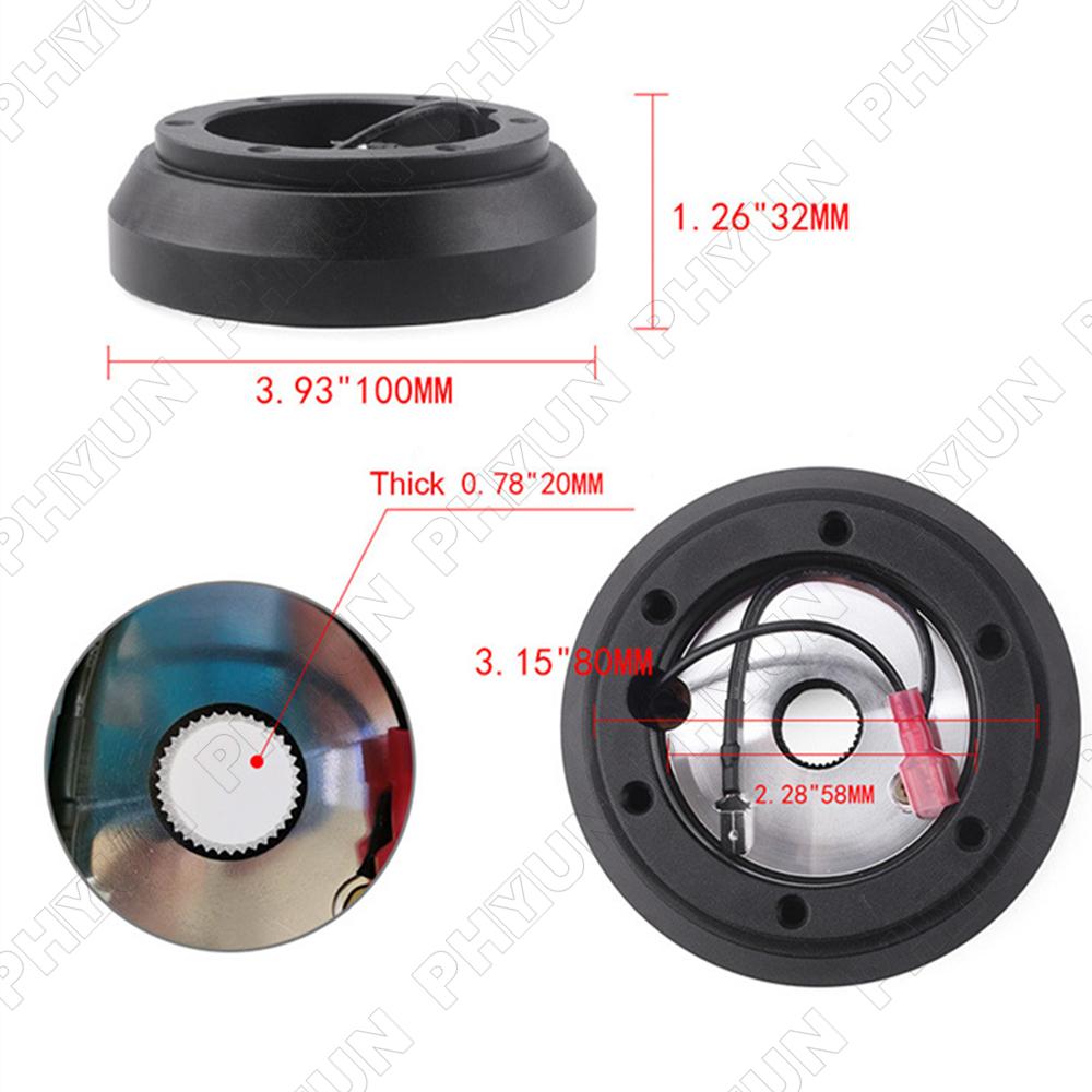 Mazda RX-7 Cars Steering Wheel Short Hub Adapter Kit For Mazda