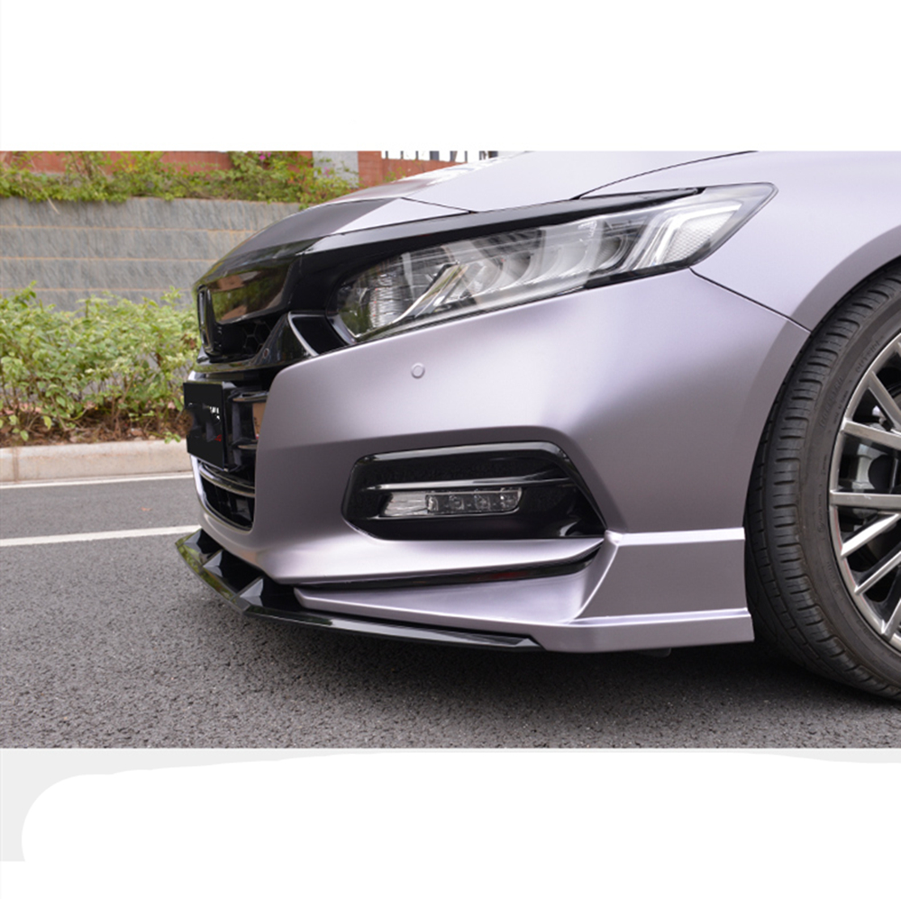 For Honda Accord 2018 2019 Front Bumper Both Side Lip Molding Trims Silver Pair eBay