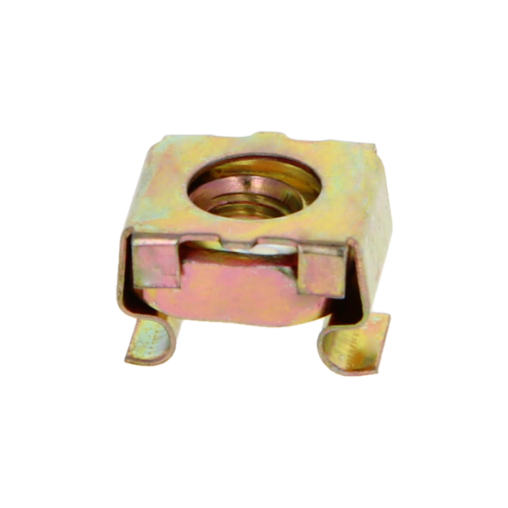 10pcs M4/5/6 Cage Nut Square Hole Captive Nut Fastener Screw Bolt Zinc