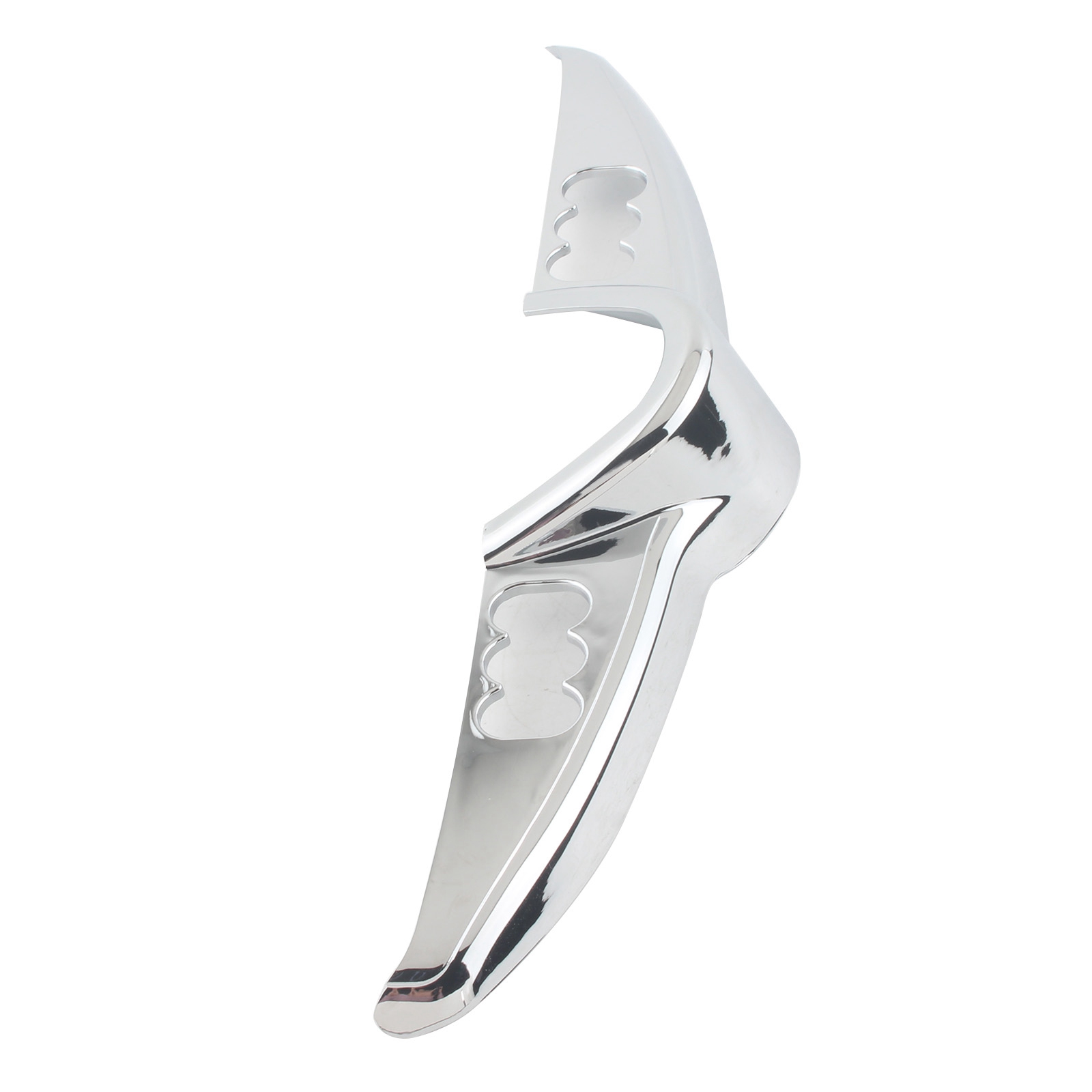 Chrome Batwing Dash Switch Panel Cover For Harley Electra Glide Street Glide 2014-2019 – ABS Accent 2 thumbnail image