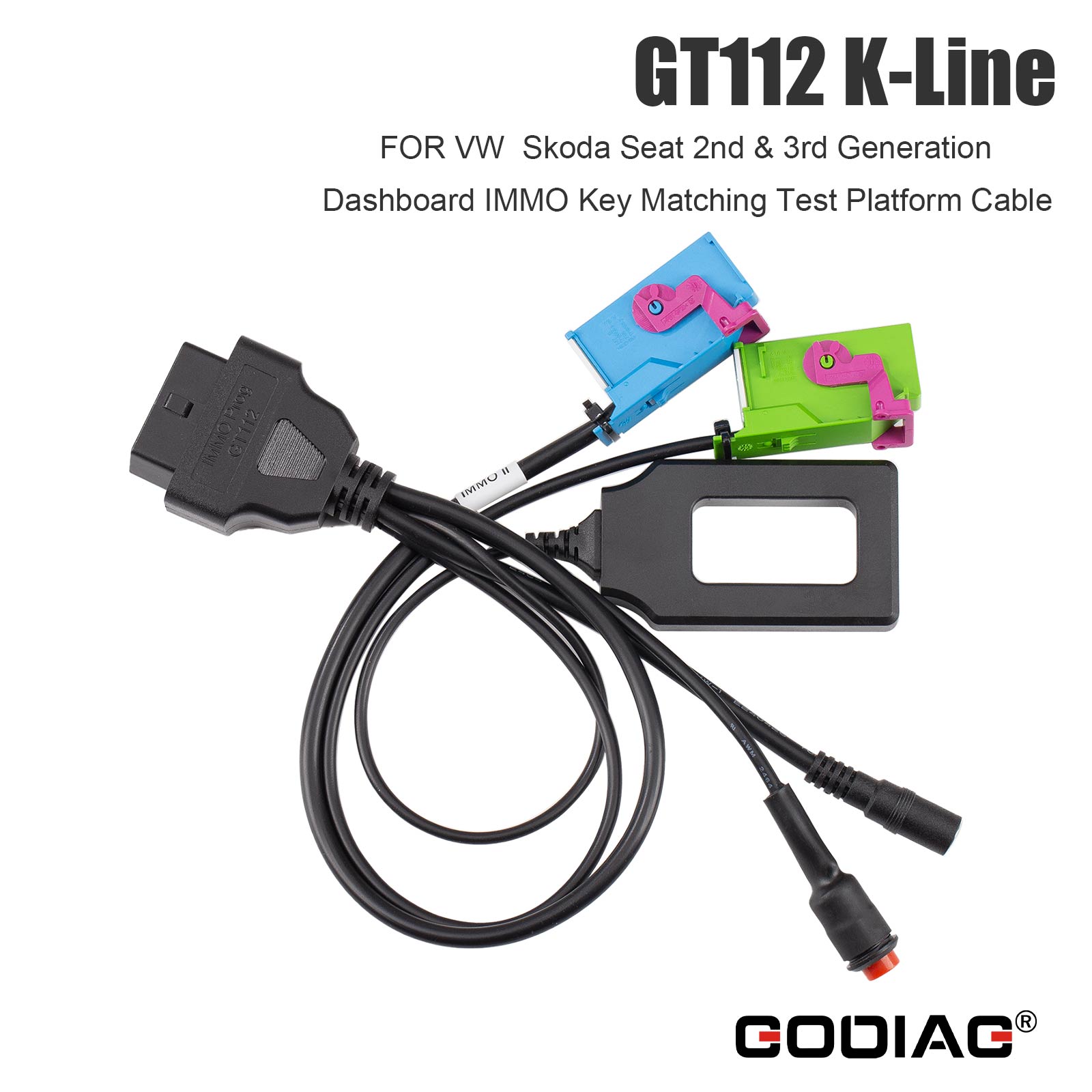 極美品 YUPITERU GS403 + OBD2(OBD12-MⅢ) GODIAG GT112 K-Line Cable Work for Obdstar/ Lonsdor/VVDI2