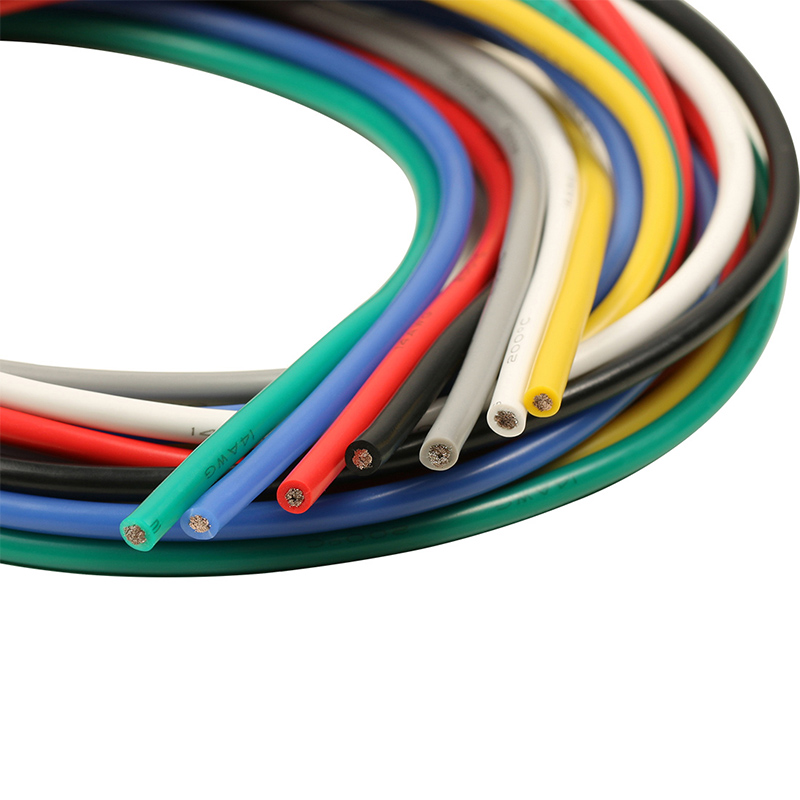 16AWG~28AWG Flexible Stranded Silicone Wire Electronic Cable 11 Colors ...