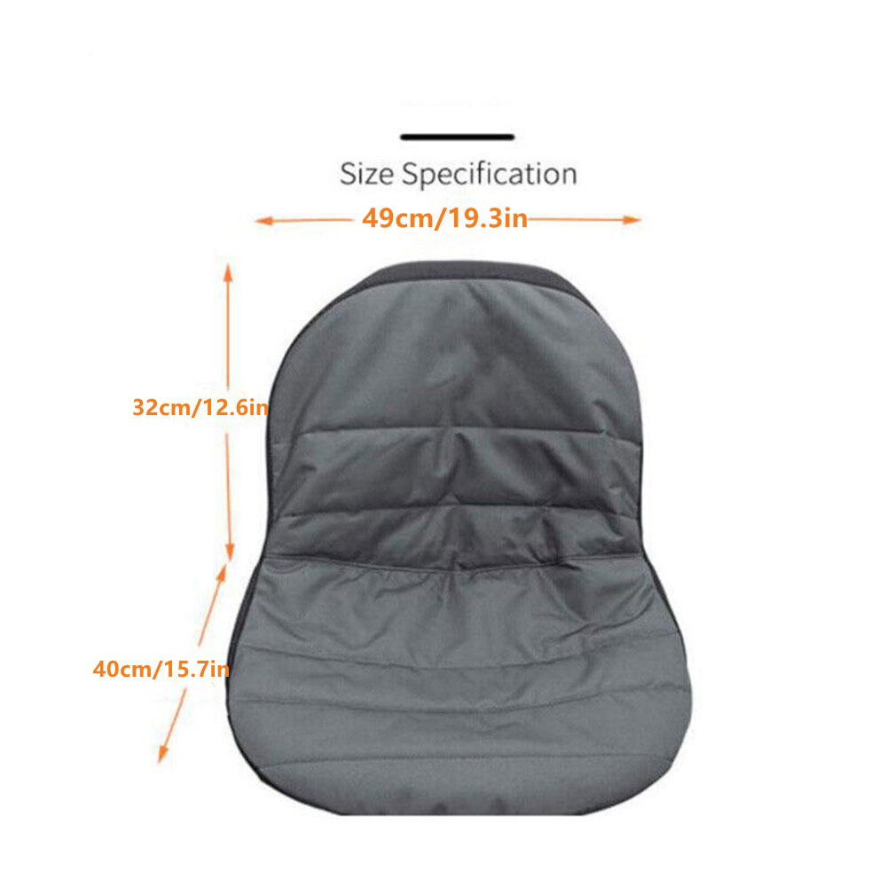 Padded Mower Seat Waterproof Lawn Mower Seat Cover With Padding