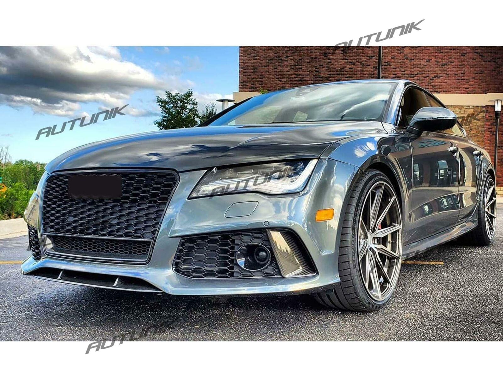 2012-2015 Audi A7 S7 Front Grille Honeycomb Mesh Grill RS7 Style