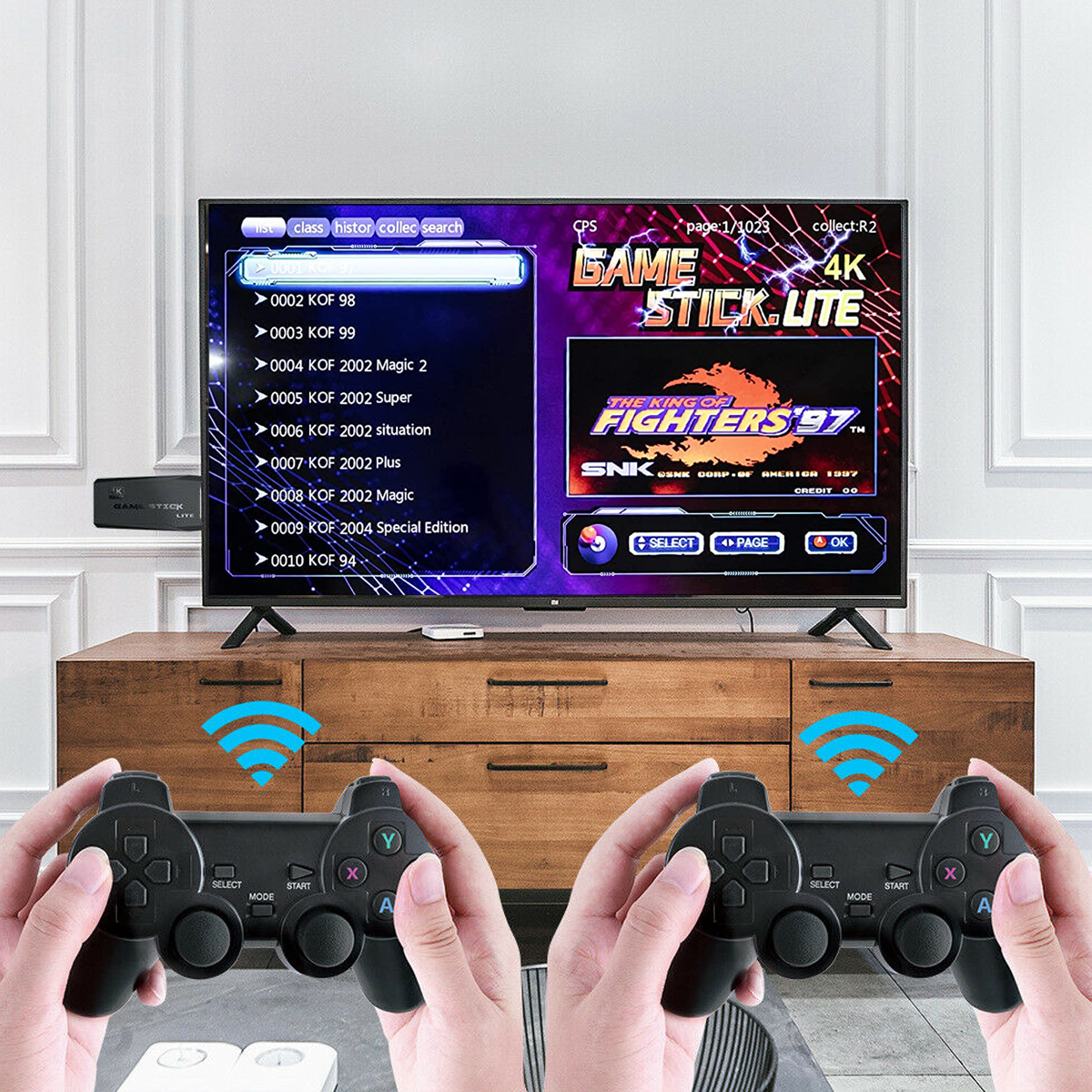 4K WIRELESS 64GB HDMI TV Game Stick Console Built-in Games 2 Wireless 4K WIRELESS 64GB HDMI TV Game Stick Console Built-in Games 2 Wireless