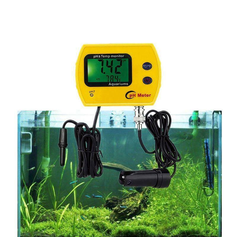 Digital Online pH & TEMP Meter Aquarium Water Quality Monitor High